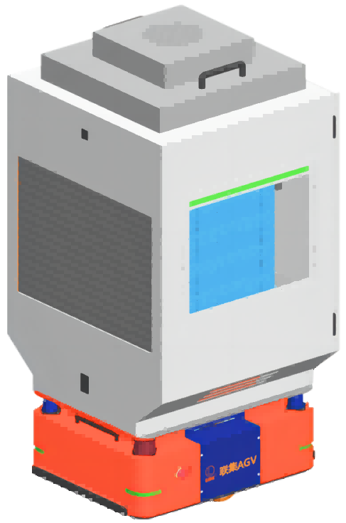 激光Slam导航滚筒式机器人AGV无尘式